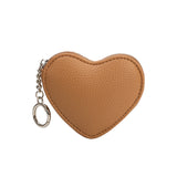 Puffy Heart Tan Vegan Bag Charm