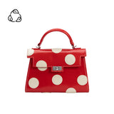 Maisel Red Recycled Vegan Top Handle Bag