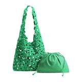 Aster Watermelon Floral Cotton Tote Bag