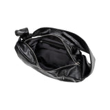 Bambi Black Vegan Leather Shoulder Bag