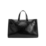 Sutton Black Recycled Vegan Tote Bag