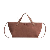 Jill Mauve Suede Recycled Vegan Tote Bag