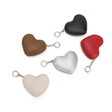 Puffy Heart Tan Vegan Bag Charm