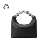 Esme Black Recycled Vegan Top Handle Bag