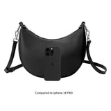 Sasha Black Recycled Vegan Crossbody Bag