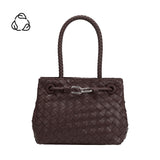 Selma Espresso Recycled Vegan Crossbody Bag