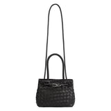 Selma Black Recycled Vegan Crossbody Bag
