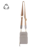 Iris Gray Recycled Vegan Crossbody Bag