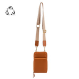 Iris Saddle Recycled Vegan Crossbody Bag