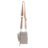 Iris Gray Recycled Vegan Crossbody Bag