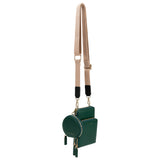 Iris Green Recycled Vegan Crossbody Bag