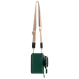 Iris Green Recycled Vegan Crossbody Bag