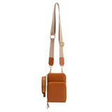 Iris Saddle Recycled Vegan Crossbody Bag