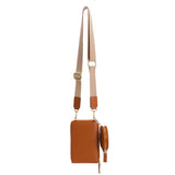 Iris Saddle Recycled Vegan Crossbody Bag