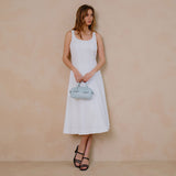 Dionne Bone Recycled Vegan Crossbody Bag