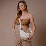 Hayden Pistachio Recycled Vegan Crossbody Bag