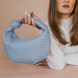Larissa Mini Sky Recycled Vegan Top Handle Bag