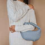 Larissa Mini Sky Recycled Vegan Top Handle Bag