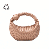 Larissa Mini Rose Gold Recycled Vegan Top Handle Bag