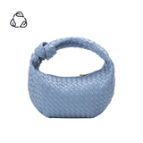 Larissa Mini Sky Recycled Vegan Top Handle Bag