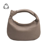 Brigitte Stone Large Recycled Vegan Shoulder Bag