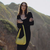 Willow Pistachio Recycled Vegan Shoulder Bag