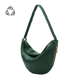 Raquel Green XL Recycled Vegan Shoulder Bag