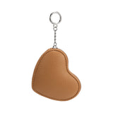 Puffy Heart Tan Vegan Bag Charm