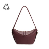 Wesley Plum Recycled Vegan Shoulder Bag
