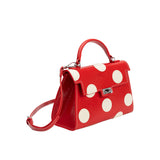 Maisel Red Recycled Vegan Top Handle Bag