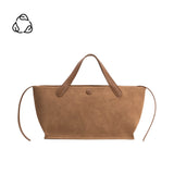 Jill Tan Suede Recycled Vegan Tote Bag