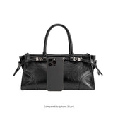 Rhonda Olive Recycled Vegan Top Handle Bag