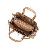 Sutton Tan Recycled Vegan Tote Bag