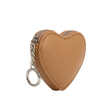 Puffy Heart Tan Vegan Bag Charm
