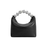Esme Black Recycled Vegan Top Handle Bag