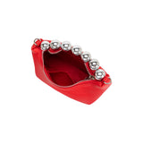 Esme Red Recycled Vegan Top Handle Bag