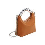 Esme Tan Recycled Vegan Top Handle Bag