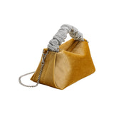 Estela Gold Top Handle Bag