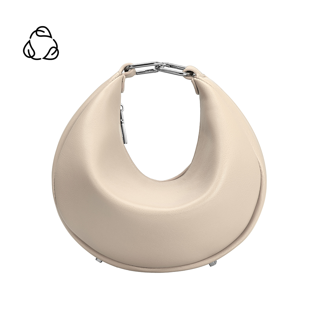 Bone Sasha Small Recycled Vegan Leather Crossbody Bag Melie Bianco