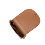 Brie Tan Recycled Vegan Crossbody Bag