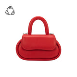 Cici Red Small Recycled Vegan Crossbody Bag