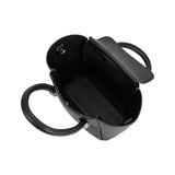 Harlow Black Recycled Vegan Top Handle Bag
