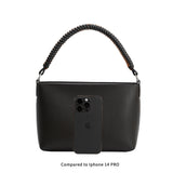 Cindy Saddle Recycled Vegan Crossbody Bag
