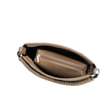 Cindy Taupe Recycled Vegan Crossbody Bag