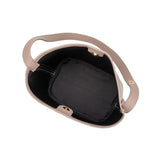 Irina Taupe Recycled Vegan Shoulder Bag