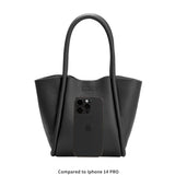 Mariah Taupe Recycled Vegan Tote Bag