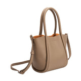 Mariah Taupe Recycled Vegan Tote Bag