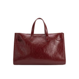 Sutton Burgundy Recycled Vegan Tote Bag
