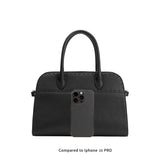 Marlo Espresso Recycled Vegan Top Handle Bag
