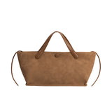 Jill Tan Suede Recycled Vegan Tote Bag